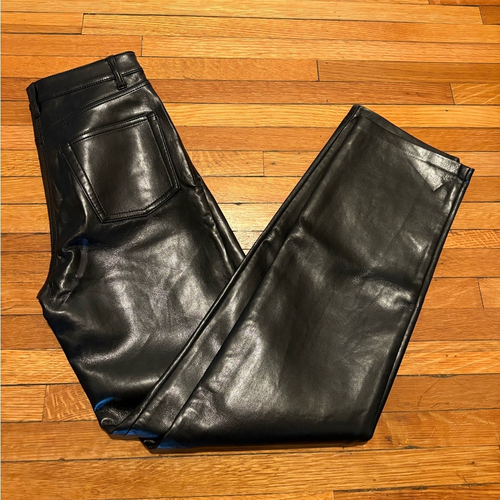 Aritzia leather pants